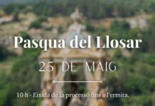 Vilafranca celebra dilluns 25 de maig la Pasqua del Llosar