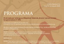Tírig acollirà la III Jornada per la Llengua del Maestrat i la gala dels Premis Maestrat Viu