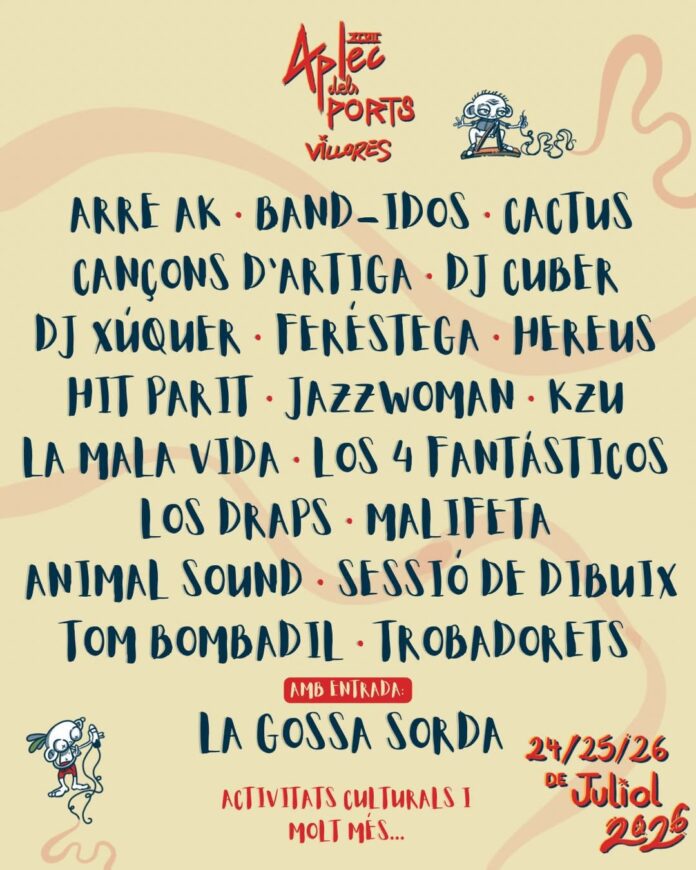 Cartell Aplec dels Ports 2026