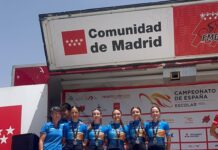 La ciclista vilafranquina Nayara Ibáñez Tena quarta i plata amb la selecció valenciana al Campionat d’Espanya Cadet Femení de Torrejón de Ardoz