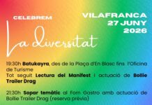 Vilafranca commemora el Dia de l’Orgull LGTBIQ+ amb una programació diversa i oberta